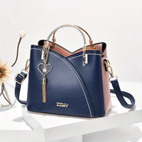 Chic Ladies Handbag - LuxeGrace-Deep Blue-State of Style