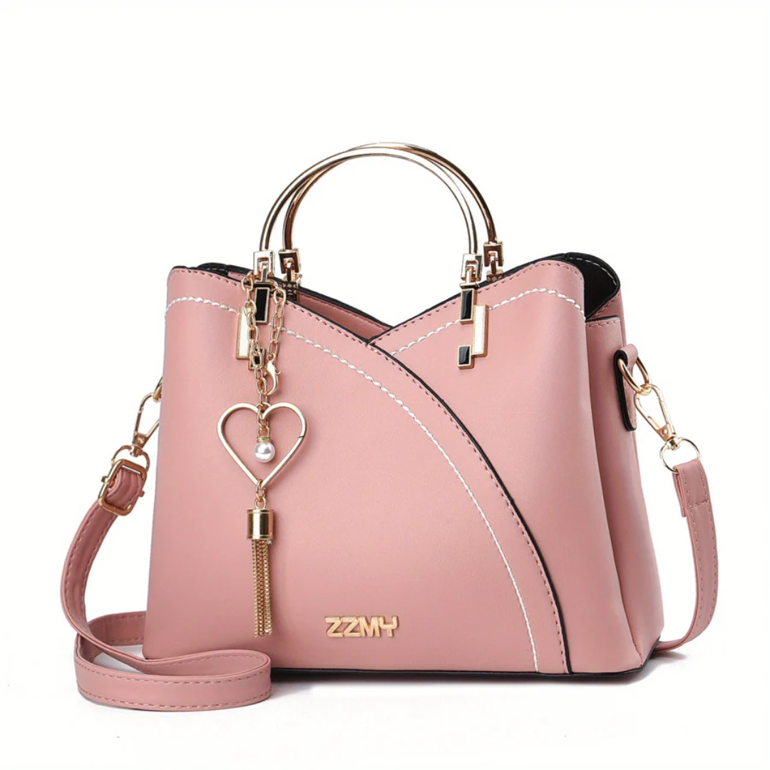 Chic Ladies Handbag - LuxeGrace-Pink-State of Style