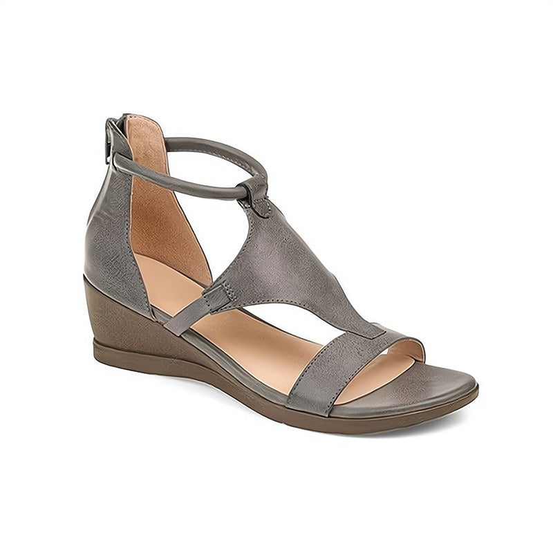 Chic Ladies' Sandals - Elora-Black-3.5-State of Style