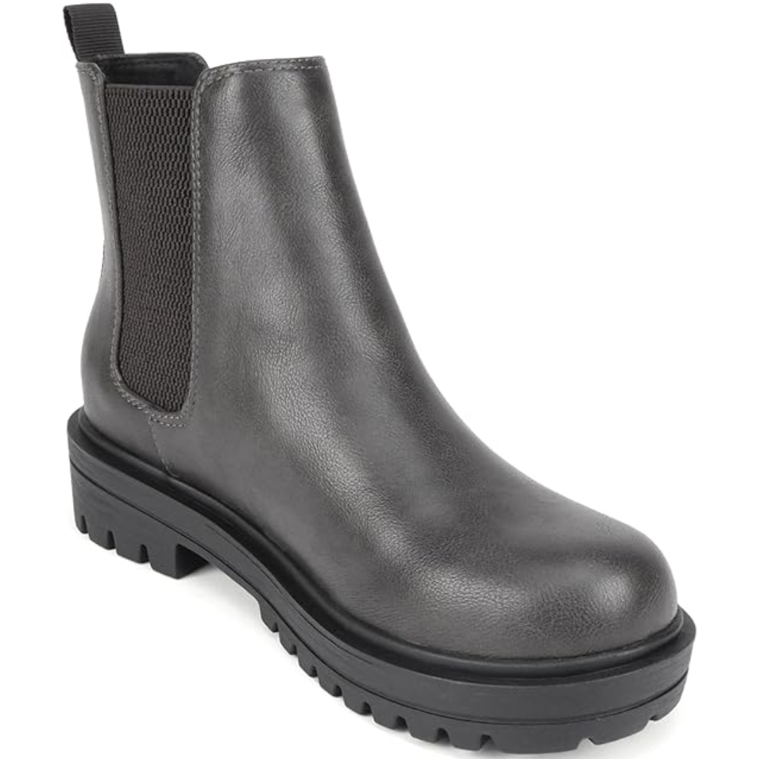 Chic Low Heel Chelsea Ankle Boots - Kailey-PU Boot-3.5-State of Style