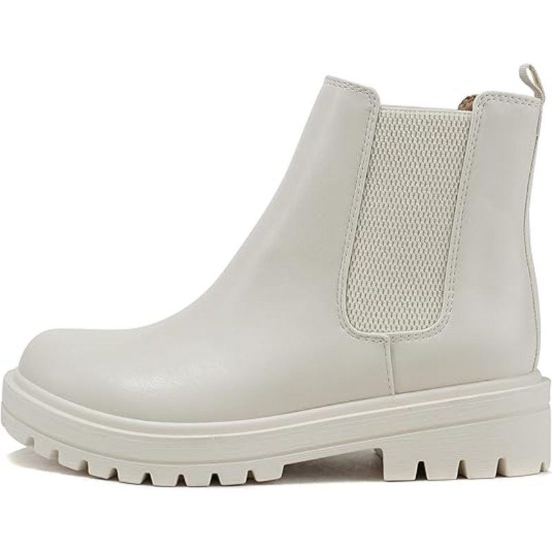 Chic Low Heel Chelsea Ankle Boots - Kailey-PU Boot-3.5-State of Style