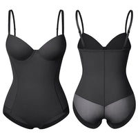 Chic Slimming Shapewear Bodysuit - Élise-Beige-S-State of Style