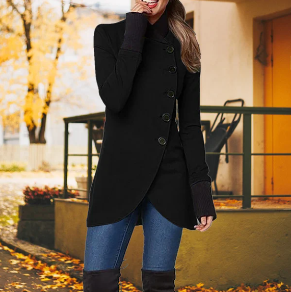 Chic Windbreakers for Women - Sierra-Black-S-State of Style