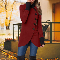 Chic Windbreakers for Women - Sierra-Red-S-State of Style