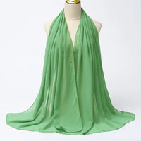 Chiffon Hijab Scarf – Leilani-Green-State of Style
