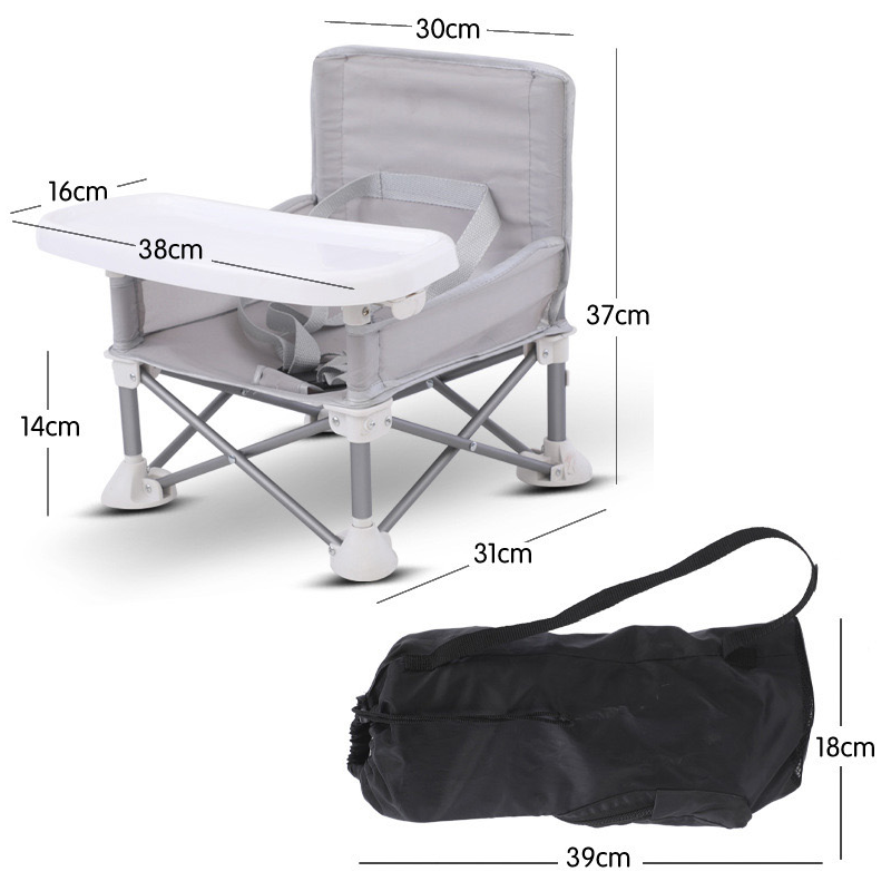 Children's Camping Chair - Adventure Chair-Grey-State of Style