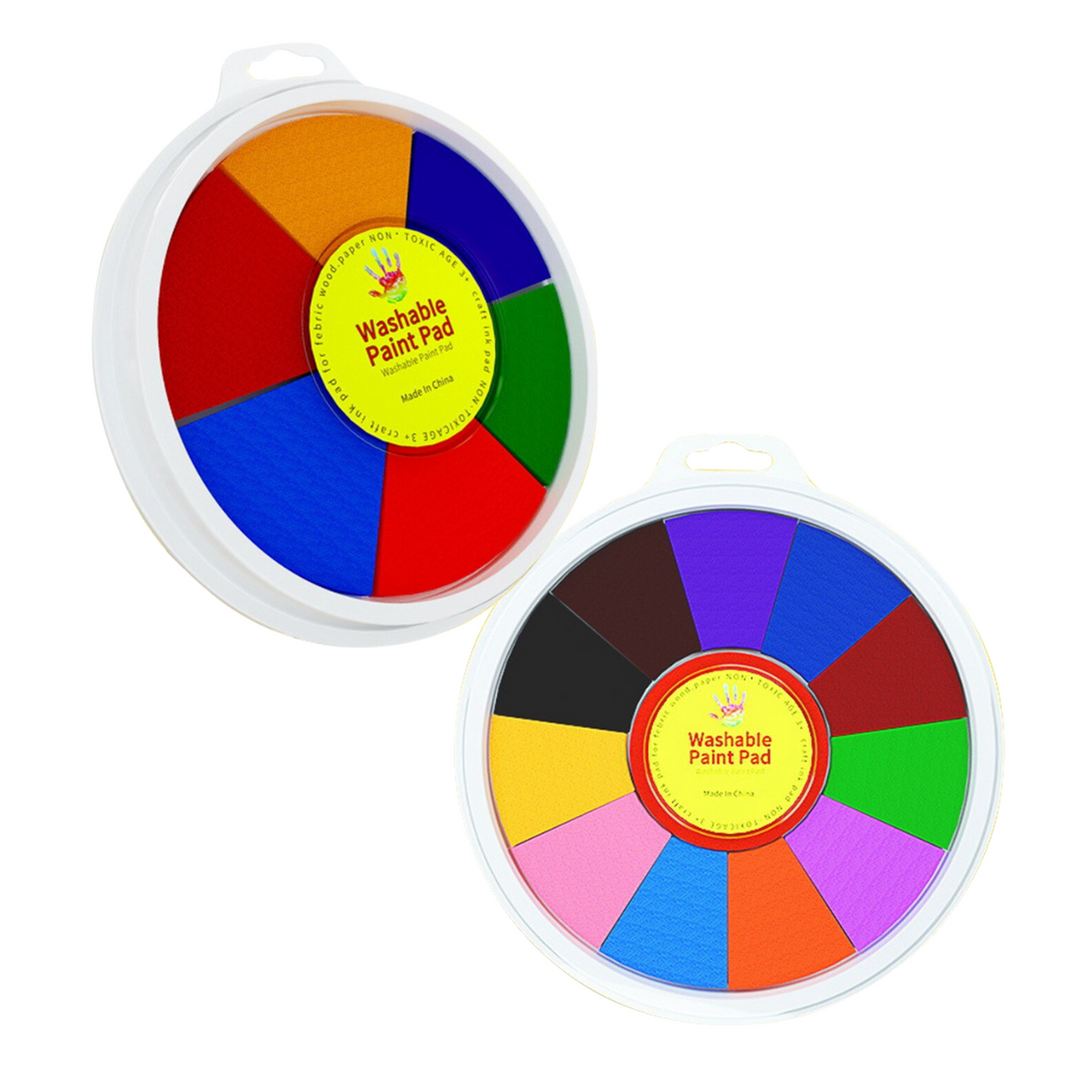 Children's Finger Paint Set - Colour Power-Set of 2 (6+12 colours)-State of Style