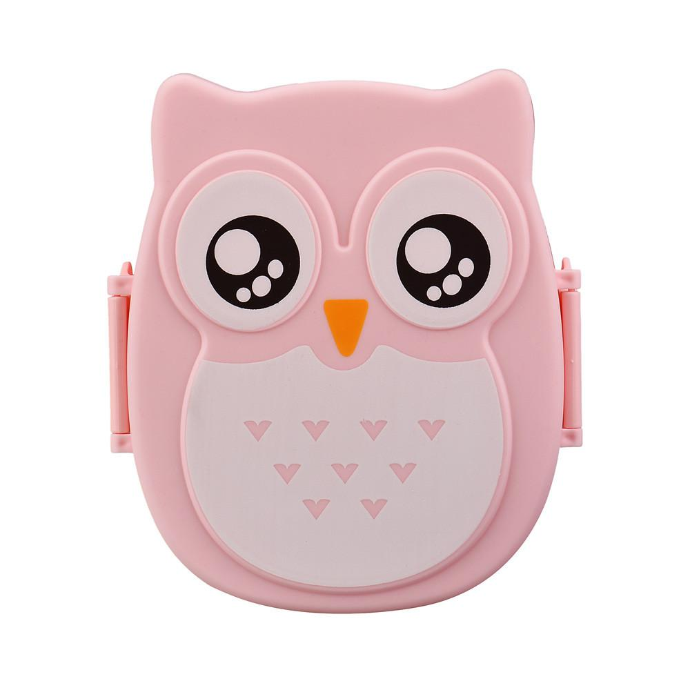 Children's Lunchbox - OwlLunch-Pink-State of Style