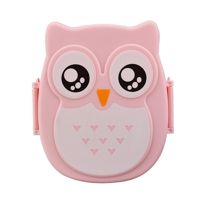 Children's Lunchbox - OwlLunch-Pink-State of Style