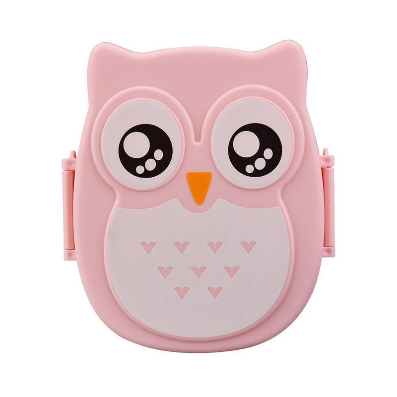 Children's Lunchbox - OwlLunch-Pink-State of Style