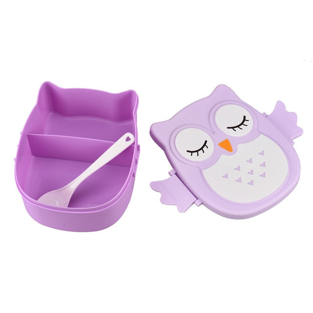 Children's Lunchbox - OwlLunch-Pink-State of Style