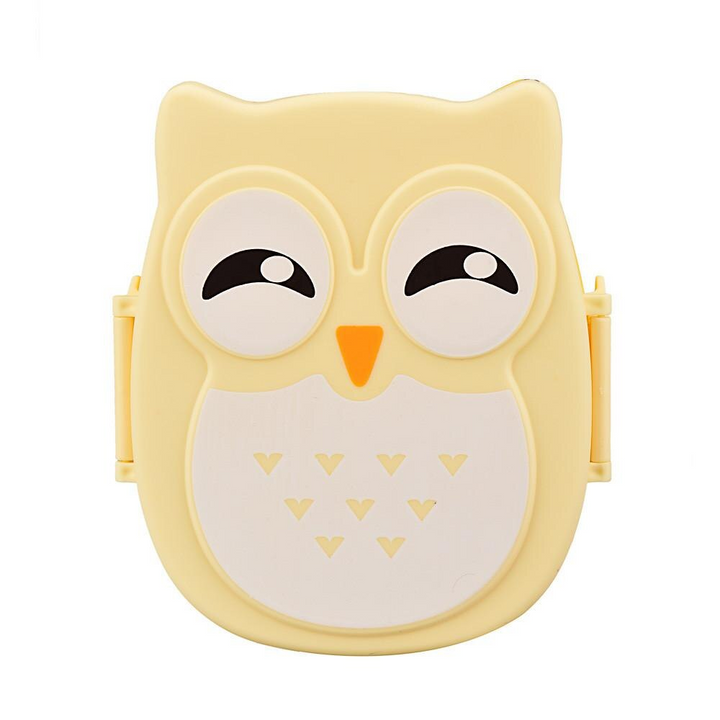 Children's Lunchbox - OwlLunch-Yellow-State of Style