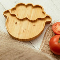 Children's Tableware Set with Suction Cup - EcoFeast-Lamb White-State of Style