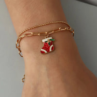 Christmas Charm Bracelet | Festive and Fun Design-CHRISTMAS SOCKS-State of Style