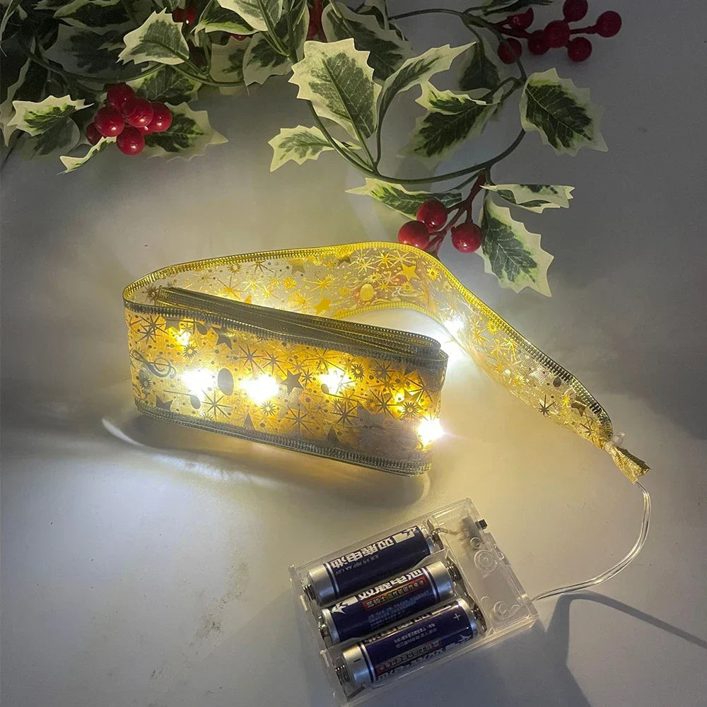 Christmas Lights Ribbon - TwinkleRibbon-Style 1-3M-State of Style