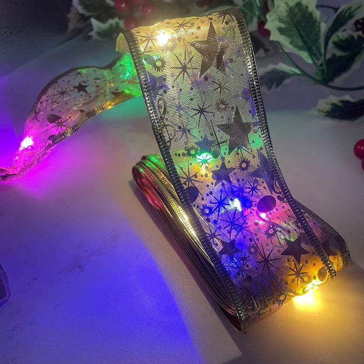Christmas Lights Ribbon - TwinkleRibbon-Style 1-3M-State of Style