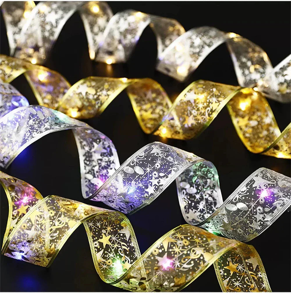 Christmas Lights Ribbon - TwinkleRibbon-Style 1-3M-State of Style