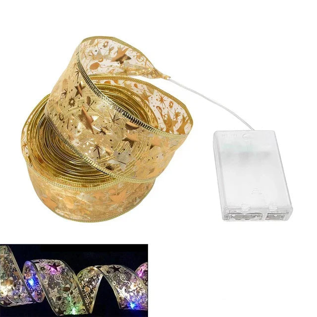 Christmas Lights Ribbon - TwinkleRibbon-Style 5-3M-State of Style