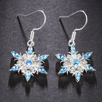 Christmas Snowflake Earrings | Festive Women's Jewellery-State of Style