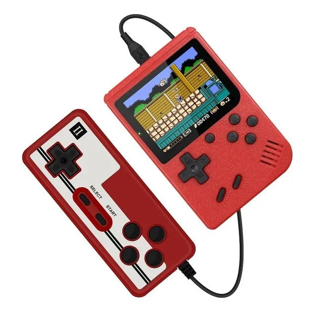 Classic 400-in-1 Retro Console - GameVault-Red-State of Style