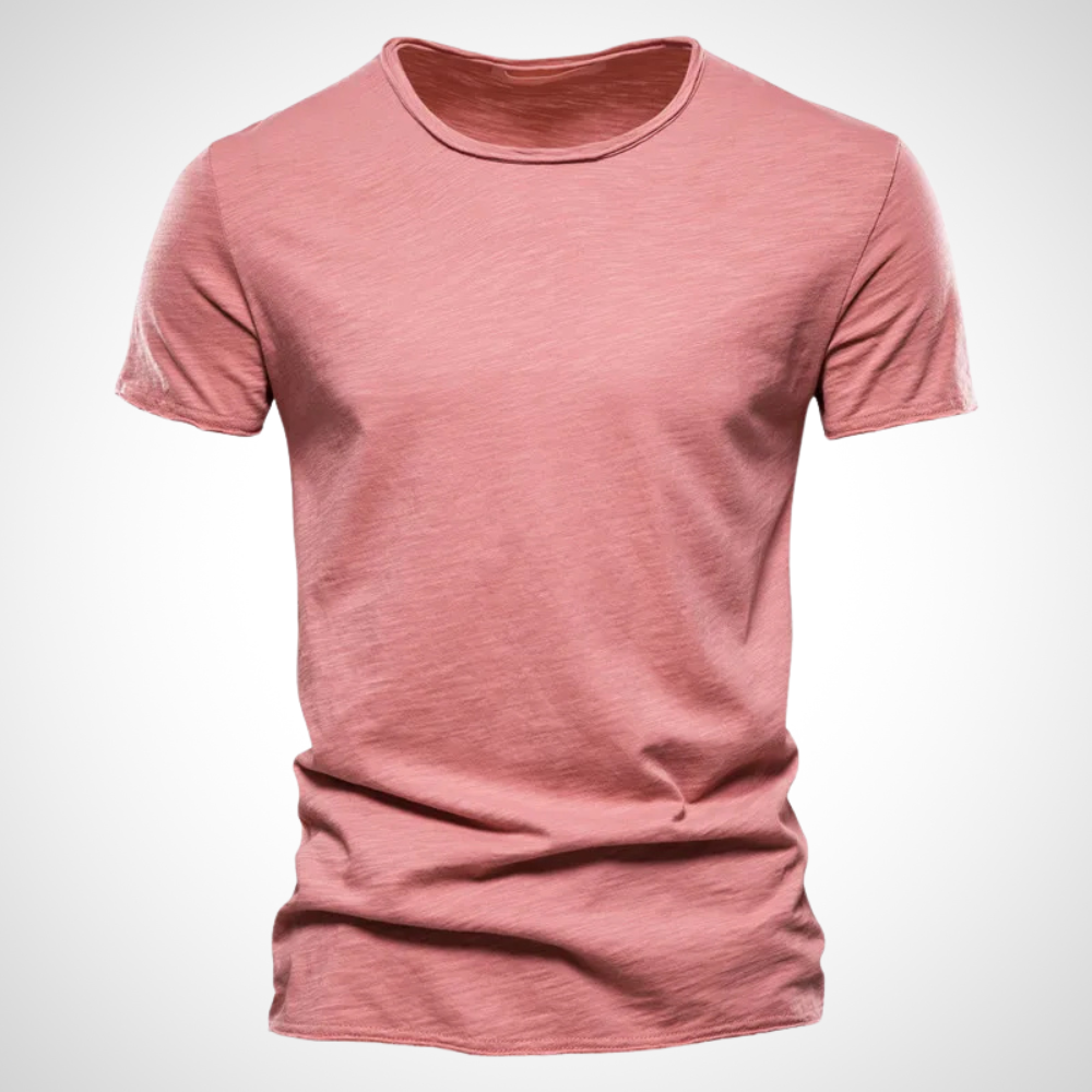 Classic Breathable Cotton Shirt for Men - Marco-Red-S-State of Style