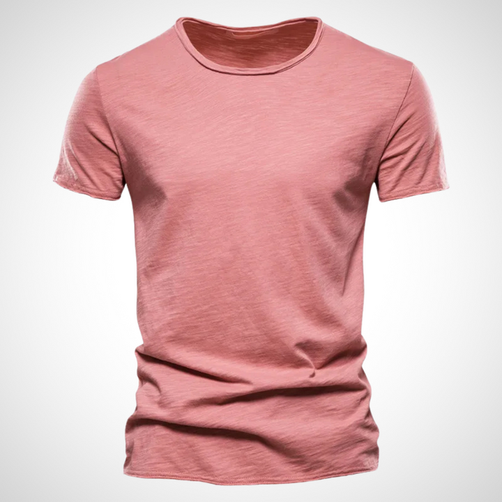 Classic Breathable Cotton Shirt for Men - Marco-Red-S-State of Style