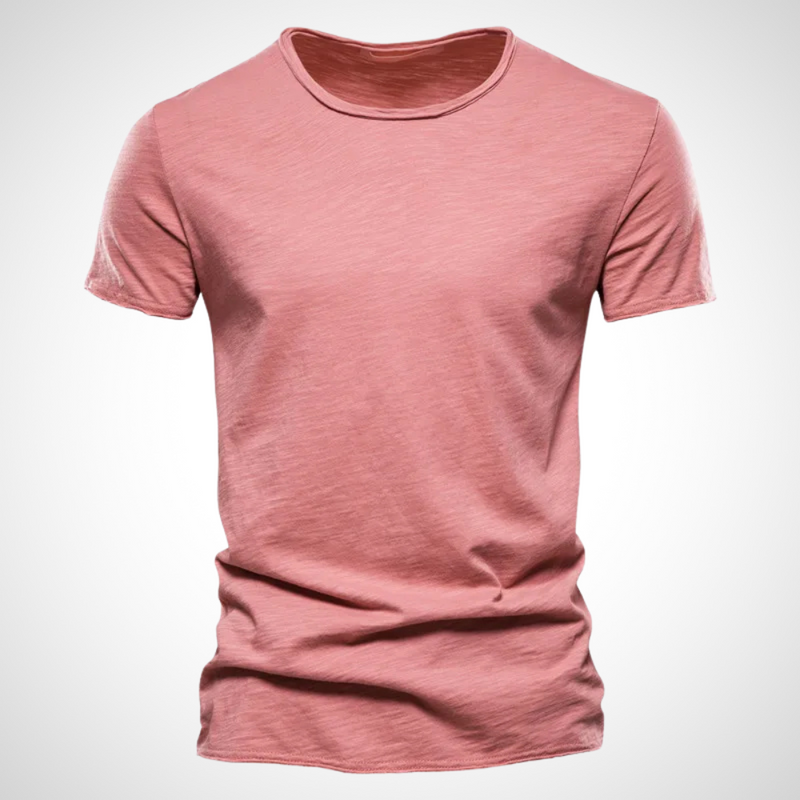 Classic Breathable Cotton Shirt for Men - Marco-Red-S-State of Style