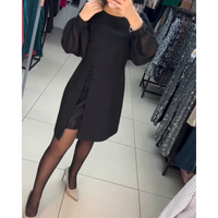 Classic Dress with Long Sleeves - Isabelle-S-State of Style