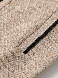 Classic Knitted Men's Sweater - Oscar-Khaki-M-State of Style