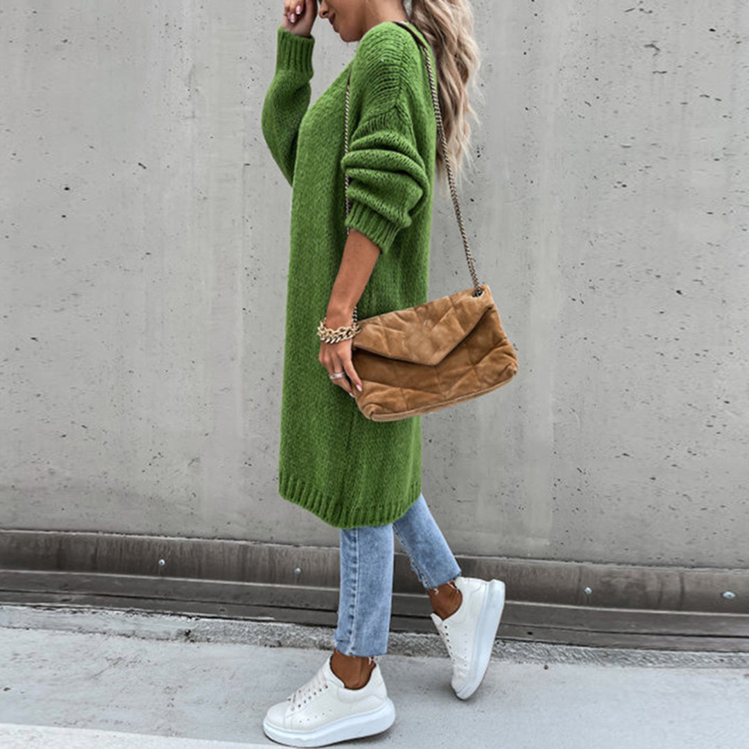 Classic Ladies Cardigan - Camile-Beige-S-State of Style