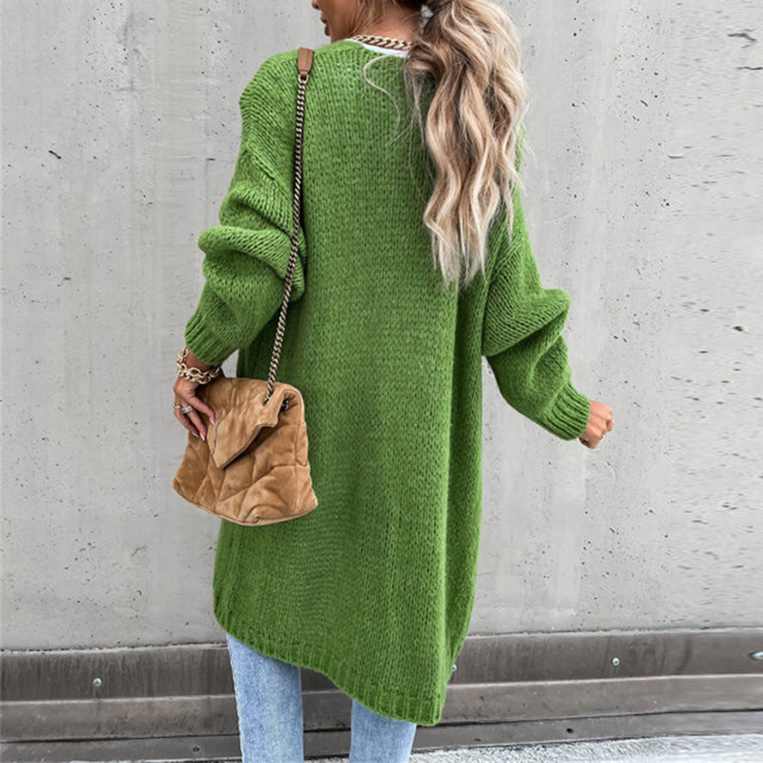 Classic Ladies Cardigan - Camile-Beige-S-State of Style
