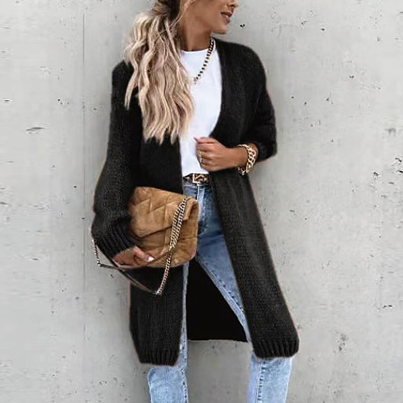 Classic Ladies Cardigan - Camile-Black-S-State of Style