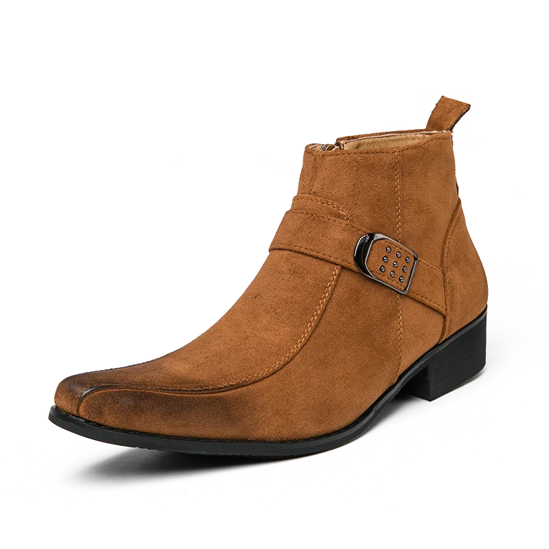 Classic Learning Men's Boots - Felix-Brown/Black-6-State of Style