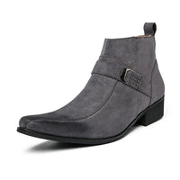 Classic Learning Men's Boots - Felix-Grey-6-State of Style