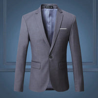 Classic Men's Blazer - Maxim-Grey-S-State of Style
