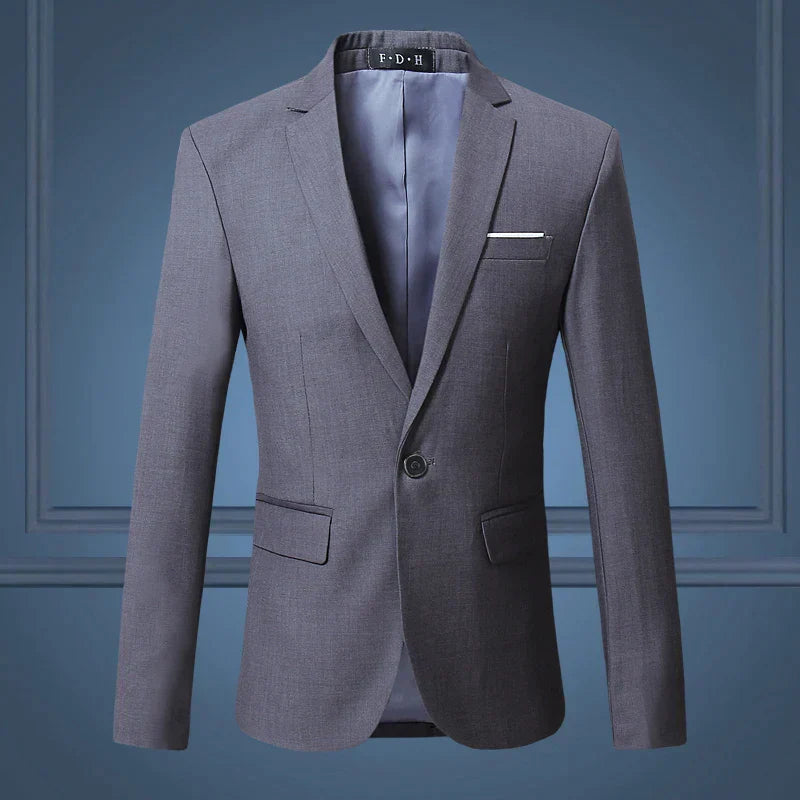 Classic Men's Blazer - Maxim-Grey-S-State of Style