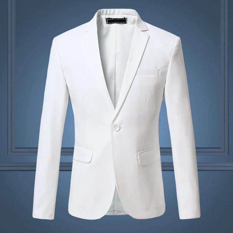 Classic Men's Blazer - Maxim-White-S-State of Style