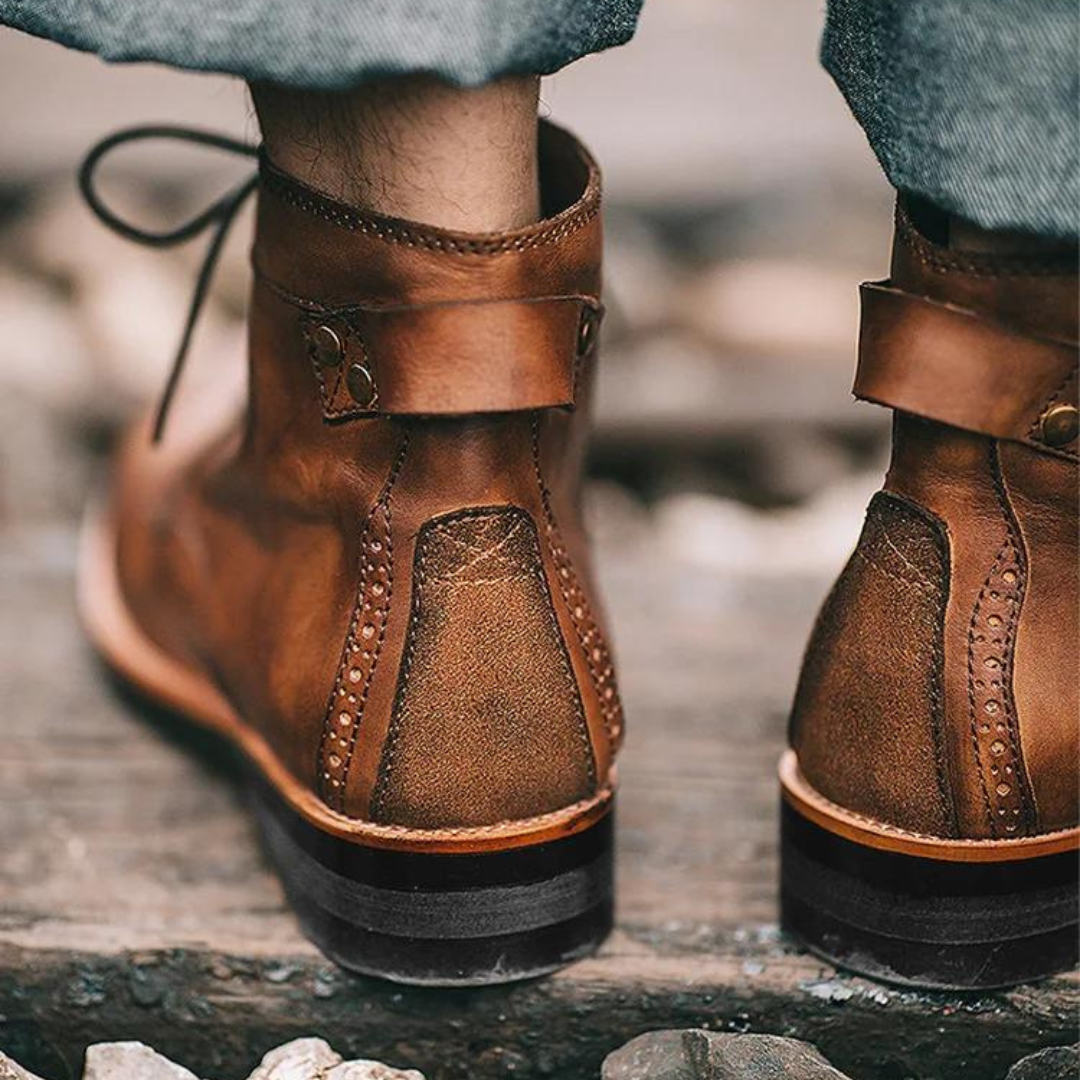 Classic Men's Boots with Ultimate Comfort - Cassian-Brown-6-State of Style