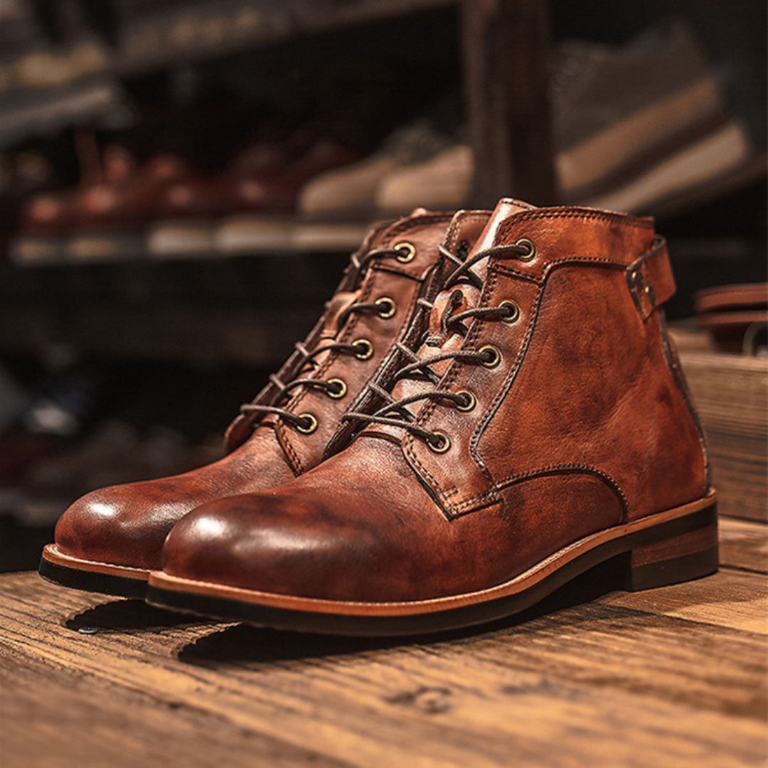 Classic Men's Boots with Ultimate Comfort - Cassian-Brown-6-State of Style