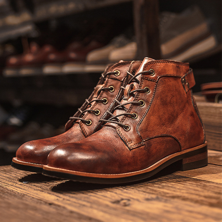 Classic Men's Boots with Ultimate Comfort - Cassian-Brown-6-State of Style