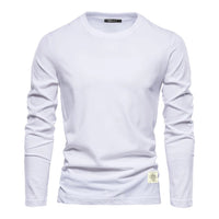 Classic Men's Long-Sleeved Cotton Shirt – Joris-White-XS-State of Style