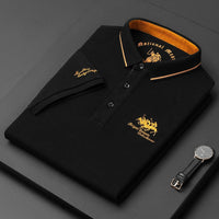 Classic Men's Polo - Hamilton-Black-S-State of Style