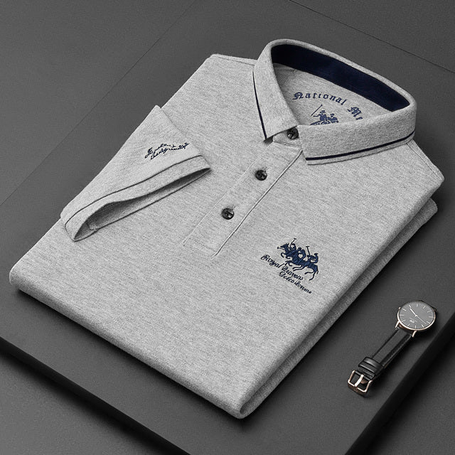 Classic Men’s Polo - Hamilton-Grey-M-State of Style