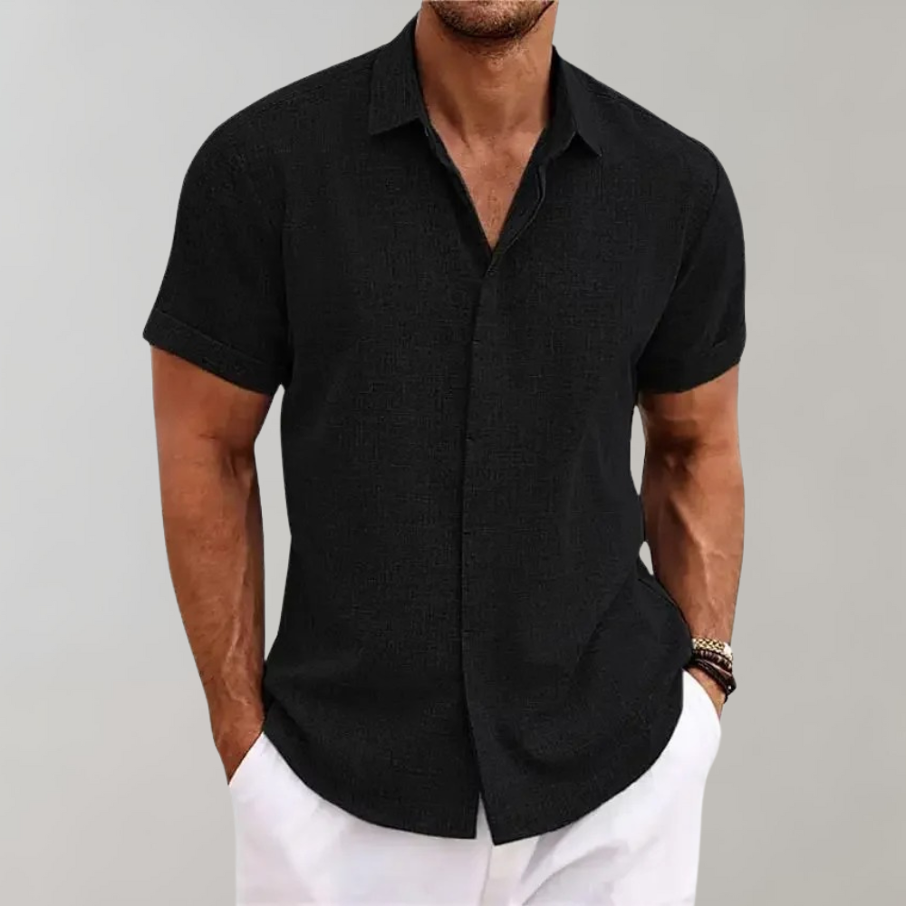 Classic Men's Polo - Harrison-Black-S-State of Style
