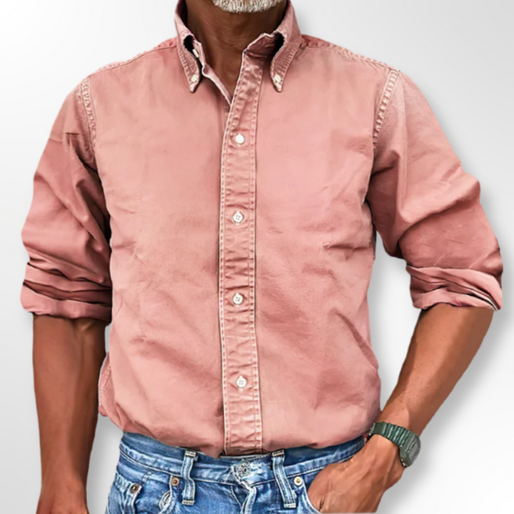 Classic Men’s Shirt - Victor-Pink-S-State of Style