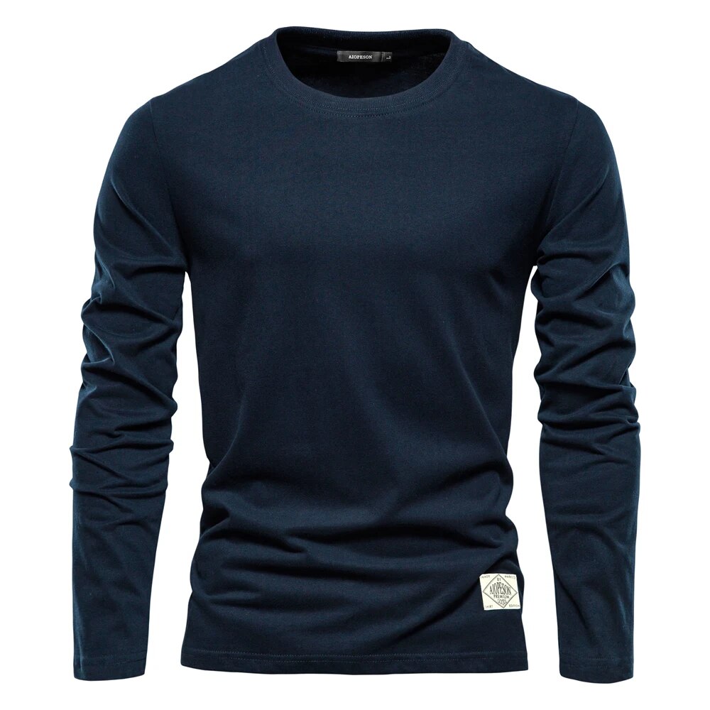 Classic Men's T-shirt - Ethan-Dark Blue-XS-State of Style