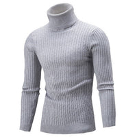 Classic Men's Turtleneck - SummitLayer-Grey-S-State of Style