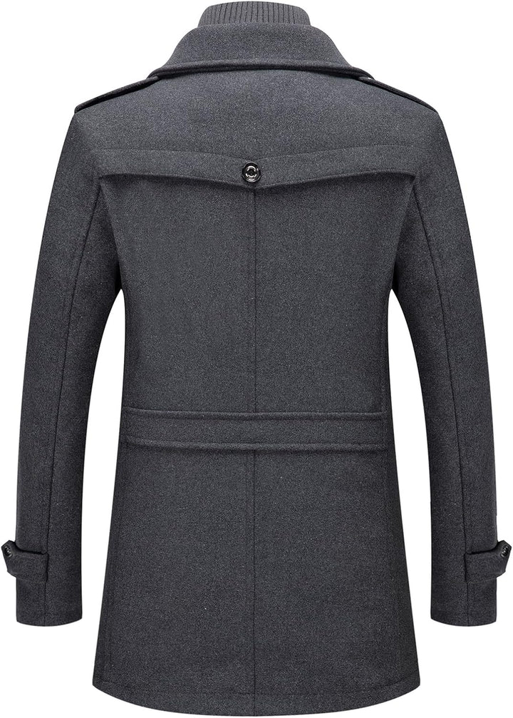 Classic Men's Winter Blazer - Luca-Black-S-State of Style