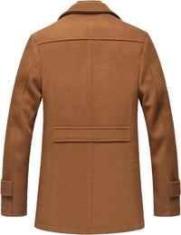 Classic Men's Winter Blazer - Luca-Black-S-State of Style