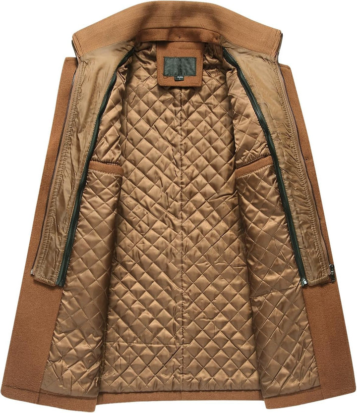 Classic Men's Winter Blazer - Luca-Black-S-State of Style